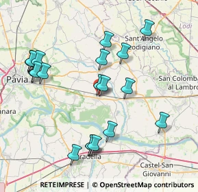 Mappa Via S. Michele, 27011 Belgioioso PV, Italia (8.426)
