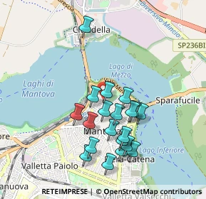Mappa Via Dario Tassoni, 46100 Mantova MN, Italia (0.8555)