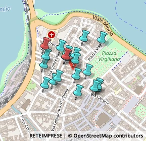 Mappa Via Dario Tassoni, 46100 Mantova MN, Italia (0.1555)