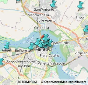 Mappa Via Dario Tassoni, 46100 Mantova MN, Italia (1.92467)