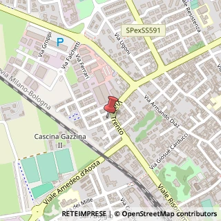Mappa Via Edmondo de Amicis, 1, 26845 Codogno LO, Italia, 26845 Codogno, Lodi (Lombardia)