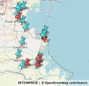 Mappa Via San Giuseppe, 30015 Chioggia , Italia (18.3645)