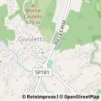 Mapa Givoletto