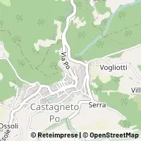 Map Castagneto Po