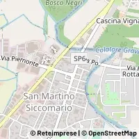 Map San Martino Siccomario