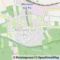 Mapa Morano sul Po