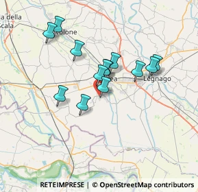 Mappa Vicolo Giovan Battista Tiepolo, 37052 Casaleone VR, Italia (5.72231)