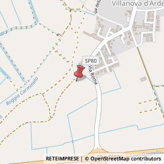 Mappa Via della Marchesina, 2, 27030 Villanova d'Ardenghi, Pavia (Lombardia)