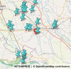 Mappa Via Roma, 37052 Casaleone VR, Italia (9.6155)