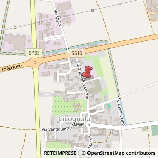 Mappa Via degli Artigiani, 2, 26030 Cicognolo, Cremona (Lombardia)