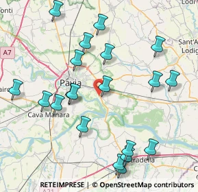 Mappa SS Bronese, 27100 Pavia PV (9.046)