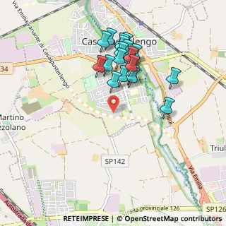 Mappa Via Isaac, 26841 Casalpusterlengo LO, Italia (0.8705)