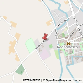 Mappa Via Croce, 18, 46010 Redondesco, Mantova (Lombardia)