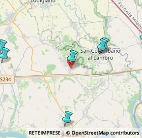 Mappa Via Privata della Pace tra I Popoli, 27010 Miradolo Terme PV, Italia (7.04133)