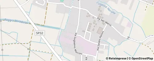 Mappa Miradolo Terme