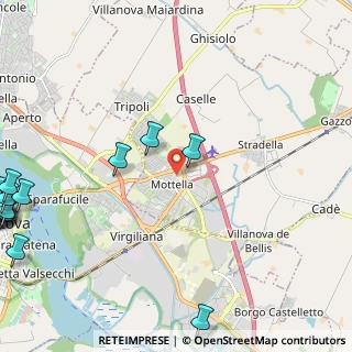 Mappa Piazza dall'Acqua, 46030 Mottella MN, Italia (3.9305)