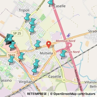 Mappa Piazza dall'Acqua, 46030 Mottella MN, Italia (1.537)
