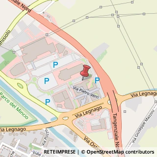 Mappa Via Pietro Verri, 27, 46100 Mantova, Mantova (Lombardia)