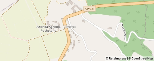 Mappa San Raffaele Cimena