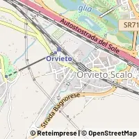Kaart Orvieto