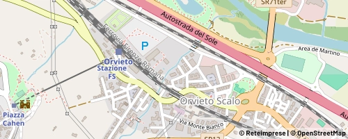 Mappa Orvieto
