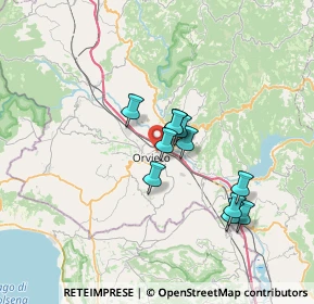 Mappa 05018 Orvieto TR, Italia (5.52273)