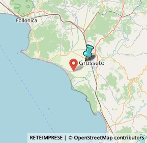 Mappa Località Quercesecca, 58100 Marina di Grosseto GR, Italia (51.73)