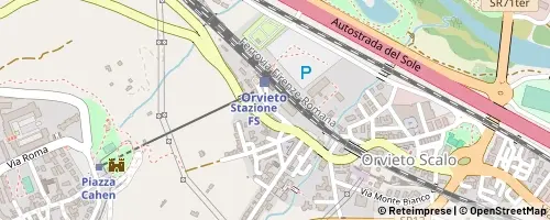 Mappa Orvieto
