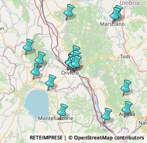 Mappa Via Sant'Anna, 05018 Orvieto TR, Italia (15.64588)
