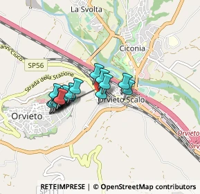 Mappa Via Sant'Anna, 05018 Orvieto TR, Italia (0.6995)