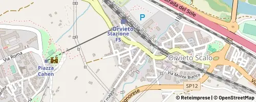 Mappa Orvieto
