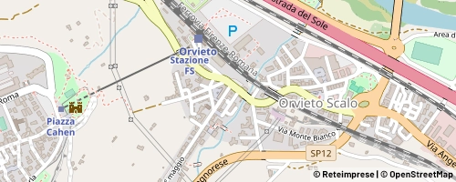 Mappa Orvieto