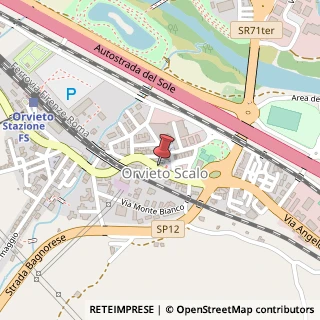 Mappa Via Angelo Costanzi, 63, 05018 Orvieto, Terni (Umbria)