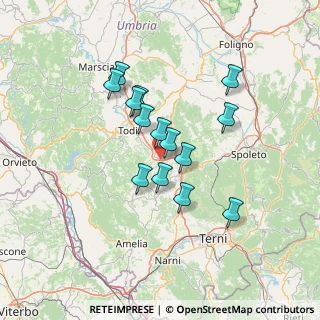 Mappa SS3bis, 05021 Todi PG, Italia (11.62143)