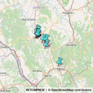 Mappa Acquasparta, 05021 Acquasparta TR, Italia (9.73923)