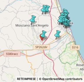 Mappa Via Alessandro Manzoni, 64023 Mosciano Sant'Angelo TE, Italia (4.75)
