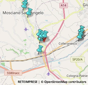 Mappa Via Alessandro Manzoni, 64023 Mosciano Sant'Angelo TE, Italia (2.32714)