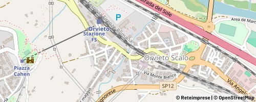 Mappa Orvieto