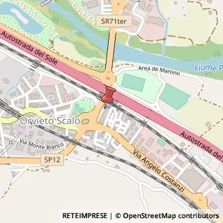 Mappa Via Monte Peglia, 22, 05018 Orvieto, Terni (Umbria)