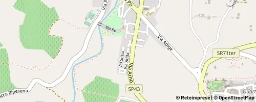 Mappa Orvieto