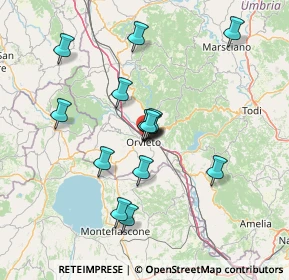 Mappa Strada della Stazione, 05018 Orvieto TR, Italia (12.69333)
