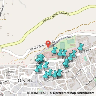 Mappa Strada della Stazione, 05018 Orvieto TR, Italia (0.29)