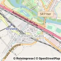Mapa Orvieto