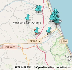 Mappa Via Pascoli, 64023 Mosciano Sant'Angelo TE, Italia (4.56105)