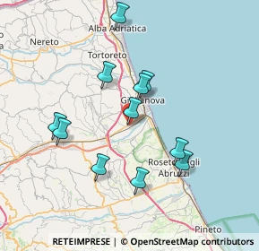 Mappa Via Bosco Martese, 64021 Giulianova TE, Italia (7.05818)