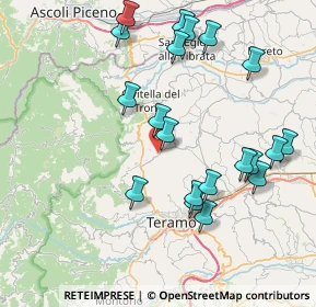 Mappa Via del Parco Archeologico, 64012 Campli TE, Italia (8.8225)