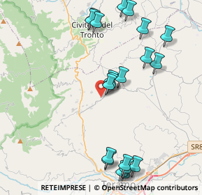 Mappa Via del Parco Archeologico, 64012 Campli TE, Italia (4.9665)