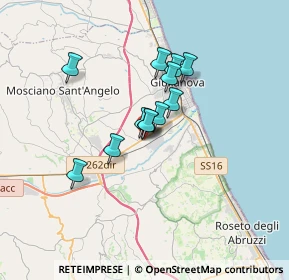 Mappa Via del Canale, 64021 Giulianova TE, Italia (2.42417)