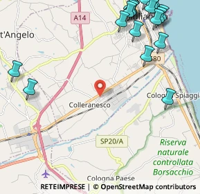 Mappa Via del Canale, 64021 Giulianova TE, Italia (3.3065)