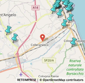 Mappa Traversa Via Nazionale per Teramo, 64021 Giulianova TE, Italia (3.3705)